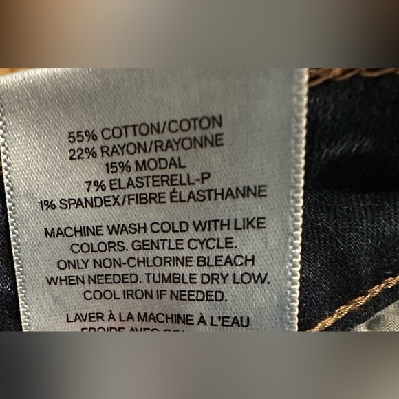 Express Midi Denim Shorts Size 6 - Picture 7 of 8